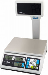 Весы электронные торговые Cas ER JR-6 CBU black body
