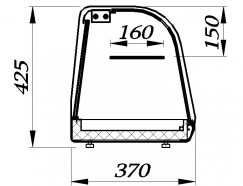 Витрина холодильная Полюс A37 SM 1,0-11 (ВХСв-1,0 XL Сarboma)